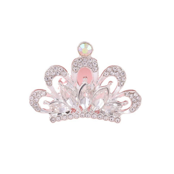 Wholesale Mobile Phone Shell Accessories Crown Style Alloy Rhinestone Full Diamond Encrusted Electroplated