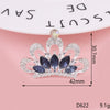 Wholesale Mobile Phone Shell Accessories Crown Style Alloy Rhinestone Full Diamond Encrusted Electroplated