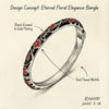 Wholesale Modern Minimalist Drip Oil Alloy Flower Bracelet For Women