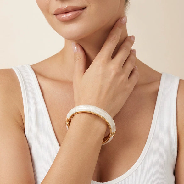Wholesale Modern Minimalist Geometric Alloy Oildrip Handmade Bracelet Jewelry Accessories