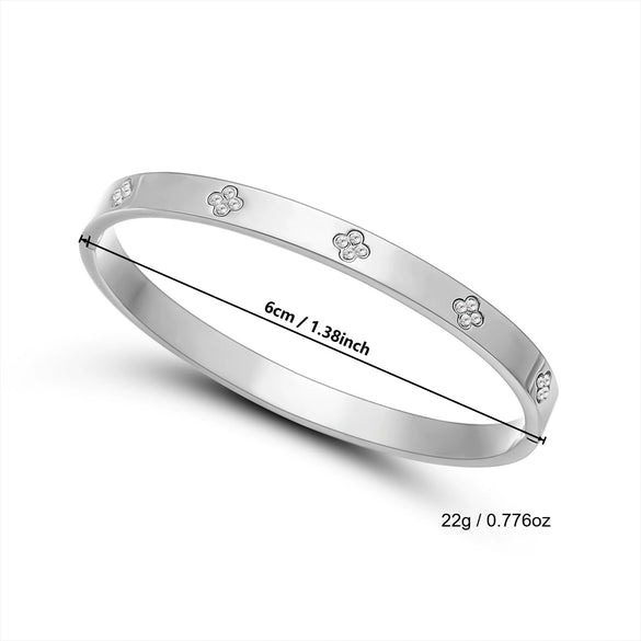 Wholesale Modern Minimalist Geometric Electroplated Stainless Steel Bracelet Jewelry