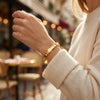 Wholesale Modern Minimalist Geometric Electroplated Stainless Steel Bracelet Jewelry