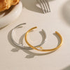Wholesale Modern Minimalist Geometric Electroplated Stainless Steel Bracelet