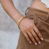 Wholesale Modern Minimalist Geometric Electroplated Stainless Steel Bracelet