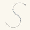Wholesale Moissanite Bracelet For Women Fashion Style Geometric S925 Sterling Silver Electroplated Jewelry