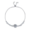 Wholesale Moissanite Bracelet 925 Silver Round Bag Star Moon Style Platinum Plated