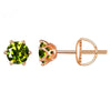 Wholesale Moissanite Earrings S925 Sterling Silver Rose Gold Round Love Design For Women Classic Style