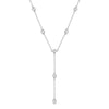 Wholesale Moissanite Necklace S925 Sterling Silver Geometric Highend Sense Women's Ochain Pendant