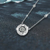 Wholesale Moissanite Necklace S925 Sterling Silver Geometric Mobius Women's Fashion Necklace