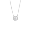Wholesale Moissanite Necklace 925 Sterling Silver Geometric Style Ochain For Women