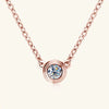 Wholesale Moissanite Pendant Necklace 925 Silver Geometric Style Electroplated Ochain For Women