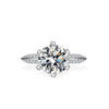 Wholesale Moissanite Ring S925 Sterling Silver Light Luxury Bow Design Ring For Women