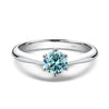 Wholesale Moissanite Ring S925 Sterling Silver Round Shape Set With Precious Stones For Men