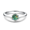 Wholesale Moissanite Ring S925 Sterling Silver Round Shape Set With Precious Stones For Men