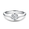 Wholesale Moissanite Ring S925 Sterling Silver Round Shape Set With Precious Stones Men's