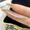 Wholesale Moissanite Smile Pendant Necklace With 925 Sterling Silver And Pt950 Platinum Clavicle Chain Electroplated In Pastoral And Geometric Style