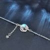 Wholesale Moonstone Planet Bracelet 925 Sterling Silver Natural Insect Pattern With Precious Stones For Girls