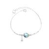 Wholesale Moonstone Planet Bracelet 925 Sterling Silver Natural Insect Pattern With Precious Stones For Girls