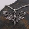 Wholesale Moth Pendant Necklace Metal Alloy With Electroplating Animal Pattern Unisex