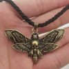 Wholesale Moth Pendant Necklace Metal Alloy With Electroplating Animal Pattern Unisex