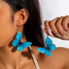Wholesale Multicolor Butterfly Acrylic Handmade Earrings For Women