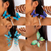 Wholesale Multicolor Butterfly Acrylic Handmade Earrings For Women