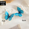 Wholesale Multicolor Butterfly Acrylic Handmade Earrings For Women