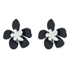 Wholesale Multilayer Acetate Plate Flower Earrings For Women Fashion Style