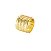 Wholesale Multilayer Punk Style Copper Ring With Exaggerated Creative Design And Electroplating Treatment In Joker Theme For Women And Unisex