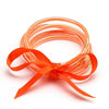 Wholesale Multilayer Silicone Gold Powder Ribbon Bracelet Suit With Bow And Geometric Pattern For Women