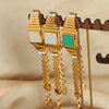 Wholesale Multilayer Square 316L Stainless Steel Gold Plated Geometric Bracelet Jewelry For Unisex