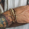 Wholesale Multistrand Winding Woven Handmade Wooden Bead Bracelet Minimalist Style