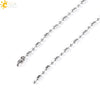 Wholesale Natural Agate And Copper Accessories Minimalist Ellipse Hollow Pendant Long Necklace For Women With Electroplating Treatment