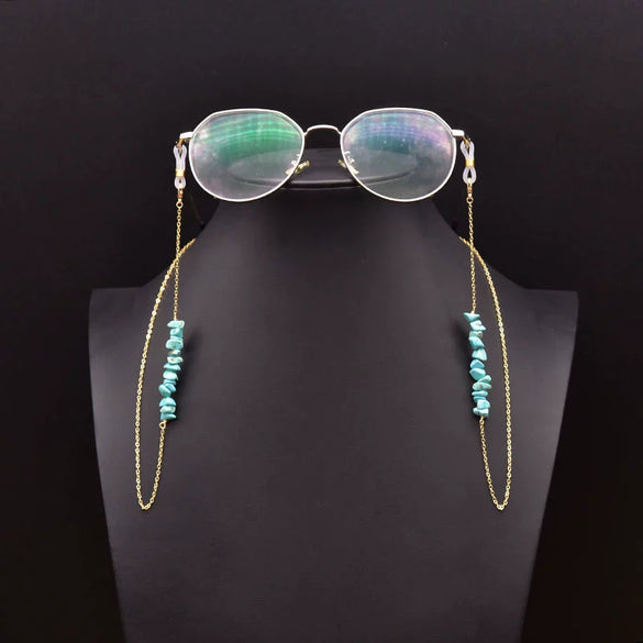 Wholesale Natural Baroque Pearl Hanging Chain Glasses Chain Jewelry Beaded Eye Accessories Anti Lost For Women