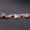 Wholesale Natural Crystal Agate Fluorite Raw Stone Ore Perforated Diy Beads