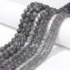 Wholesale Natural Crystal Gray Moonstone Beads Diy Jewelry Accessories For Bracelet And Necklace