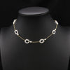 Wholesale Natural Freshwater Baroque Pearl Multi Layer Retro Long Clavicle And Sweater Chain Necklace For Women With 925 Silver Pendant And Geometric Pattern Electroplated