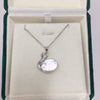 Wholesale Natural Freshwater Pearl Baroque Beads Swan Pendant Necklace With Copper Accessories