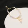 Wholesale Natural Freshwater Pearl Bracelet For Female With Original Design And Electroplating