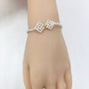 Wholesale Natural Freshwater Pearl Bracelet With Round Shape Copper Alloy Woven Hand Jewelry For Women