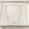 Wholesale Natural Freshwater Pearl Clavicle Necklace Round Shape Copper Alloy And Pearl Material Highend Style