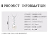 Wholesale Natural Freshwater Pearl Clavicle Necklace With Invisible Pendant Silver 925 Silver Electroplated Geometric Style