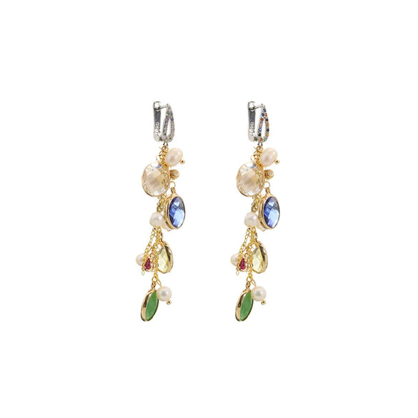 Wholesale Natural Freshwater Pearl Earrings For Women Retro Style
