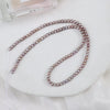 Wholesale Natural Freshwater Pearl Eggshaped String Jewelry Purple