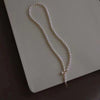 Wholesale Natural Freshwater Pearl Necklace Simple Exquisite Clavicle Chain Light Luxury Versatile For Women