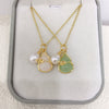 Wholesale Natural Freshwater Pearl Pendant Necklace With Copper Accessories And Gourd Shape