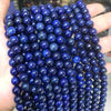 Wholesale Natural Lapis Lazuli Loose Beads Handmade Jewelry Accessories Grinding And Polishing
