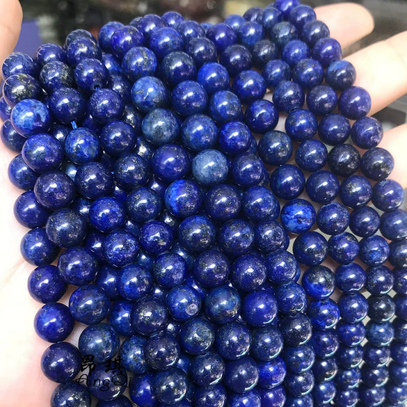 Wholesale Natural Lapis Lazuli Loose Beads Handmade Jewelry Accessories Grinding And Polishing