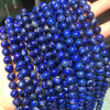 Wholesale Natural Lapis Lazuli Loose Beads Handmade Jewelry Accessories Grinding And Polishing