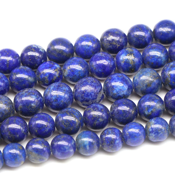 Wholesale Natural Lapis Lazuli Loose Beads Handmade Jewelry Accessories Grinding And Polishing
